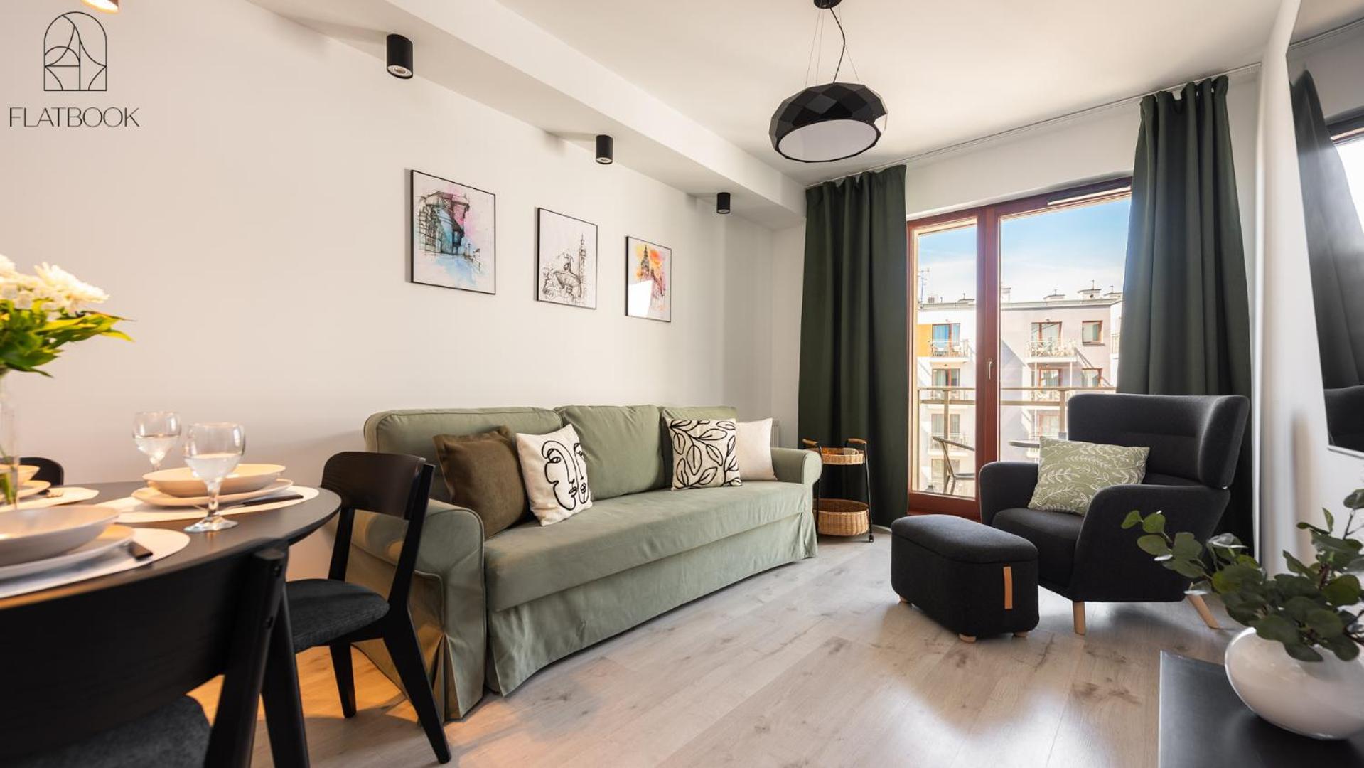 Flatbook - City Center Spa Apartments 6B,C Gdańsk Exteriör bild