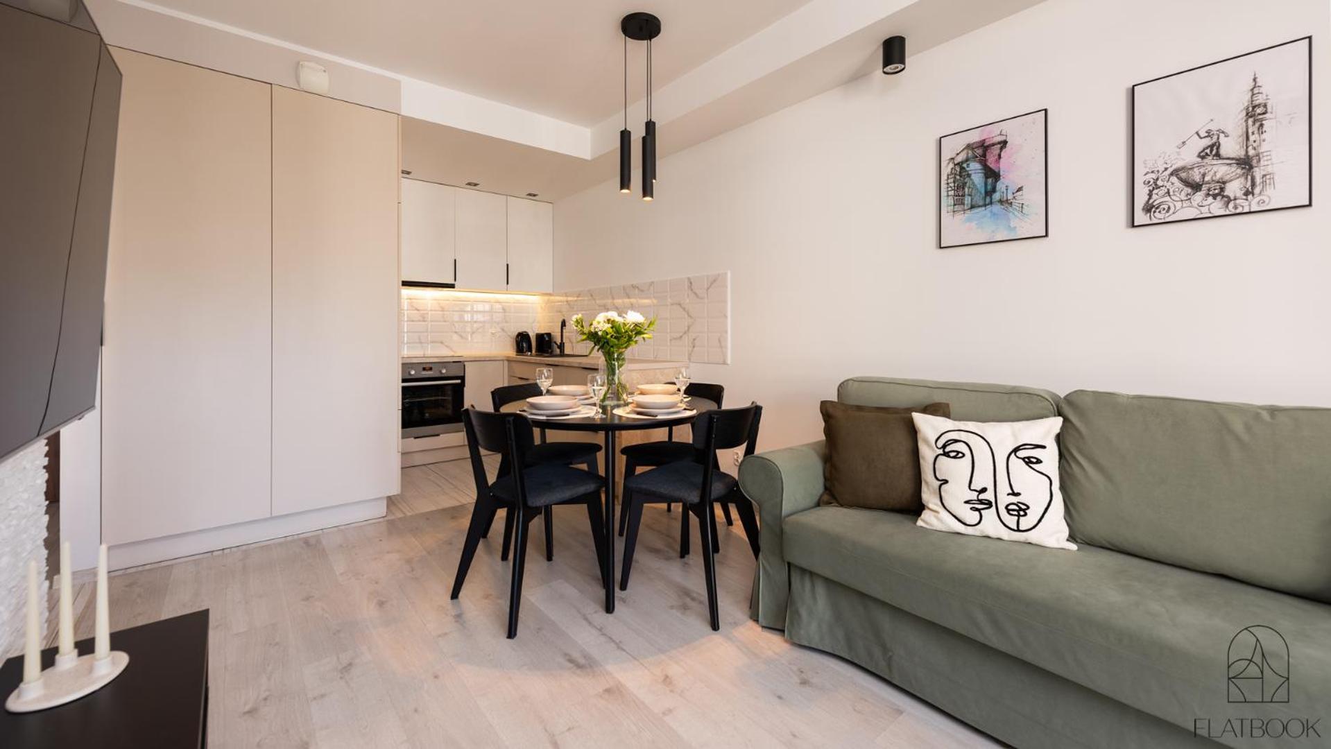 Flatbook - City Center Spa Apartments 6B,C Gdańsk Exteriör bild